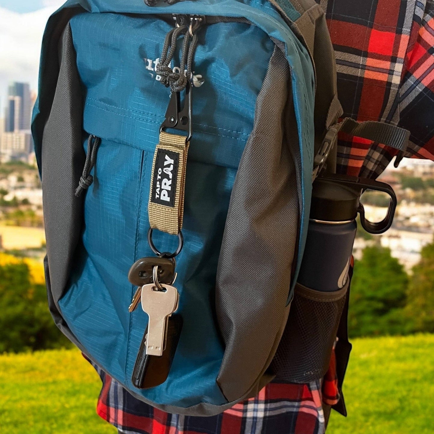 Tap To Pray™ - Tactical Carabiner Keychain