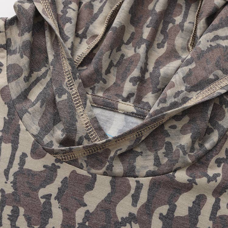 LS Performance Hoodie - Duck Boat Camo
