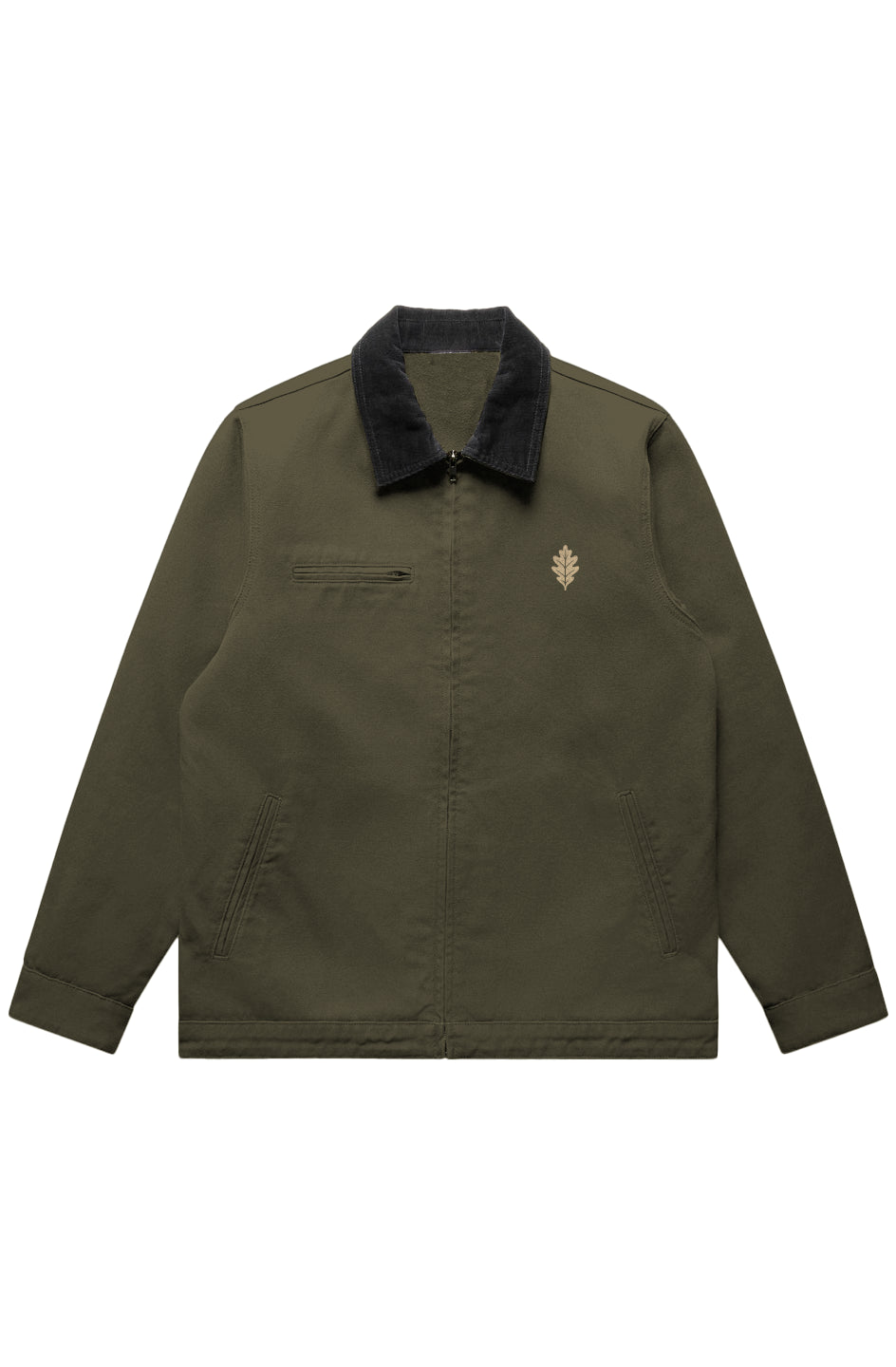 Canvas Cord Collar Jacket