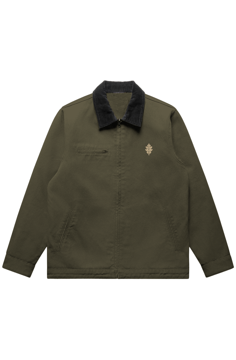 Canvas Cord Collar Jacket