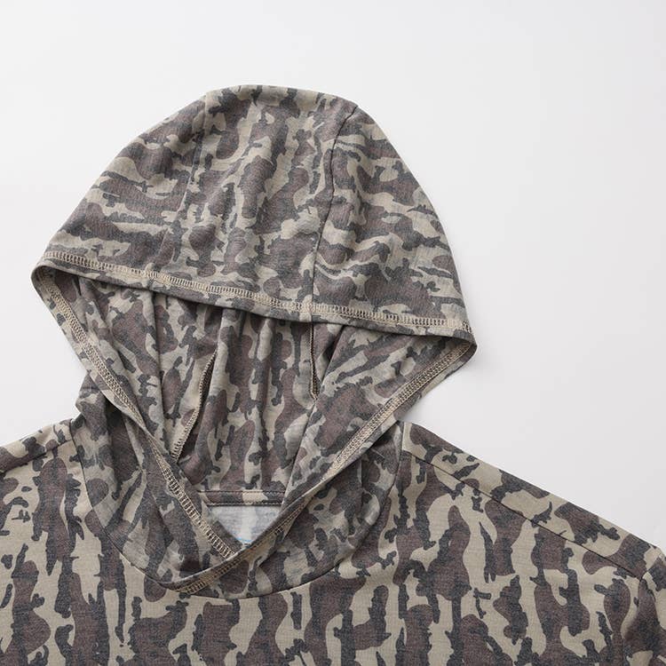 LS Performance Hoodie - Duck Boat Camo