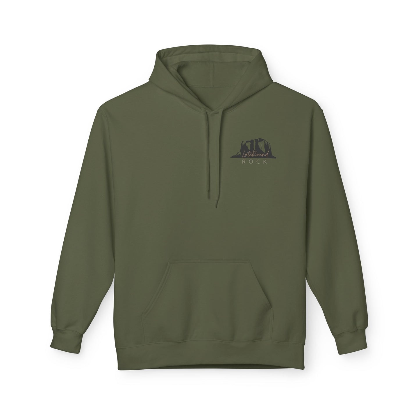 Late Round Rock branded Softstyle Fleece Hoodie