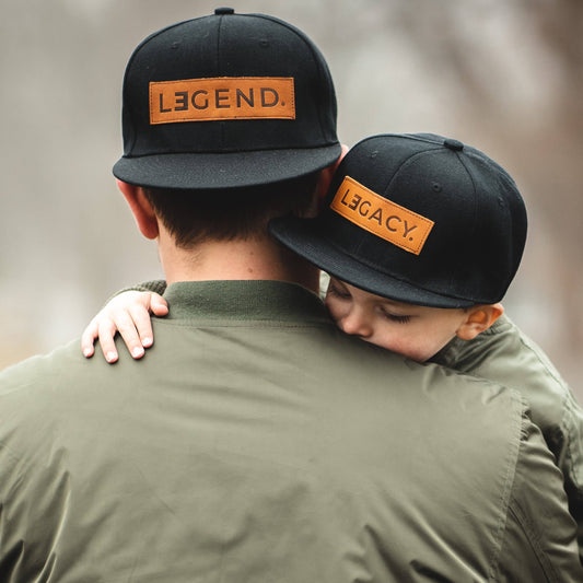 Legend + Legacy Genuine Leather Patch Hat