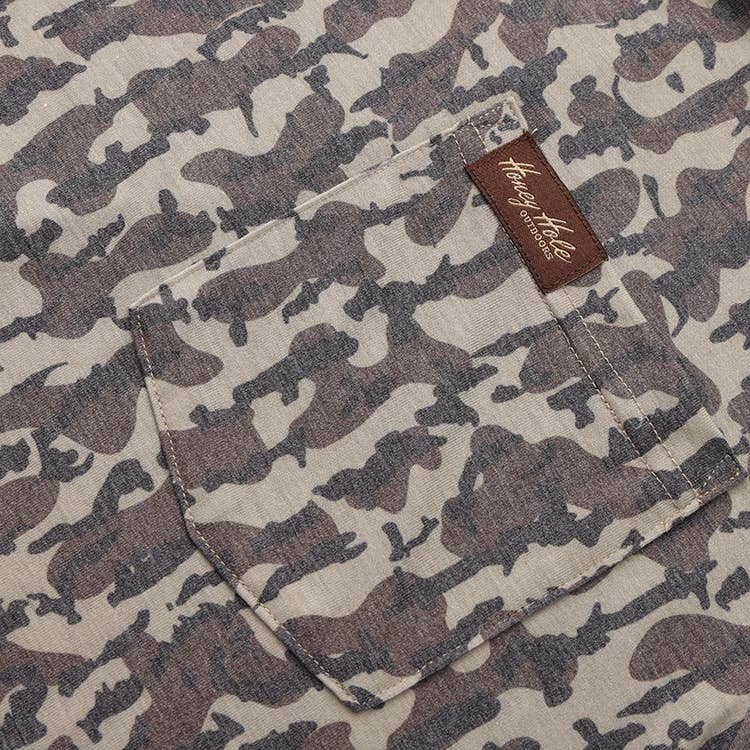 LS Performance Hoodie - Duck Boat Camo